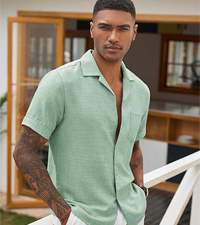 mens summer beach shirts