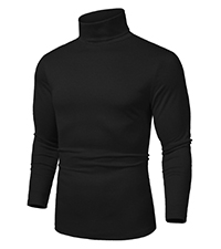 Mens Slim Fit BasicMEN BASIC SLIM FIT SHIRT Turtleneck