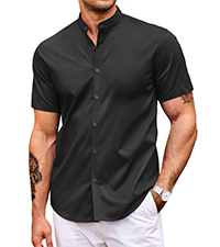 Muscle Fit Dress Shirts for Men