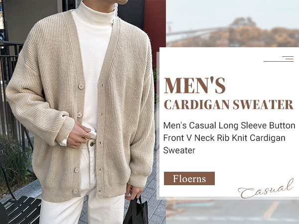 mens cardigan lightweight 