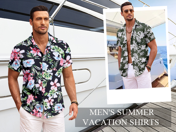 mens floral shirt