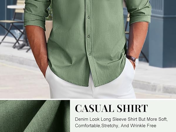 mens shirts long sleeve