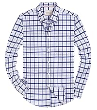 Mens Plaid Oxford Shirt