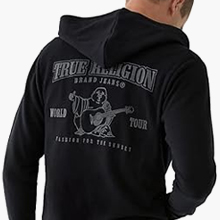 Why Choose True Religion Men’s Buddha Logo Zip Hoodie Sweatshirt