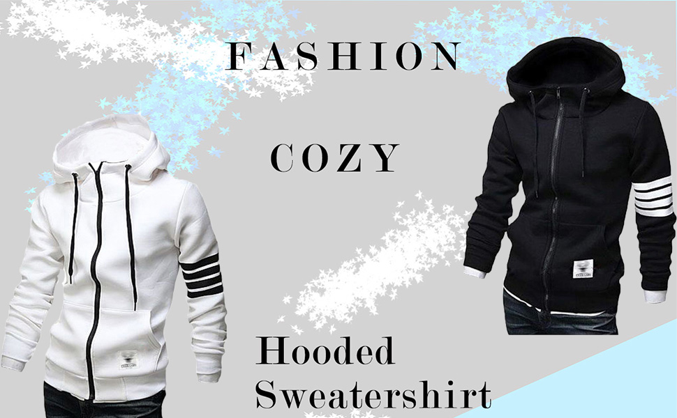 Hooded sweatershirt