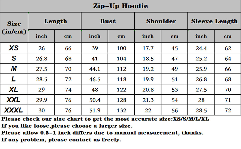 Hoodie SIZE