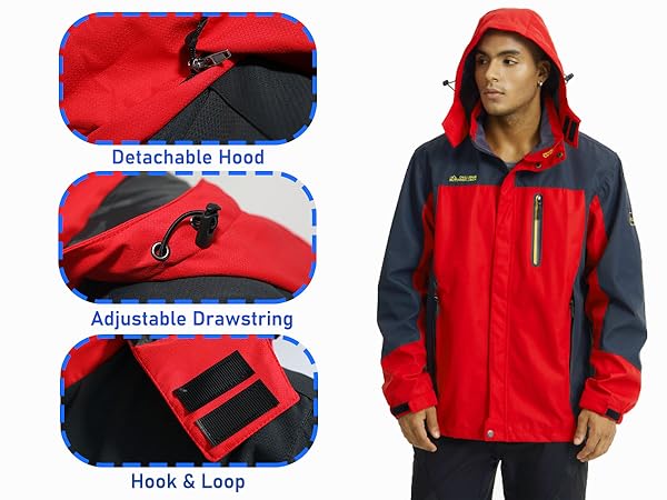 Mens Hooded Jacket