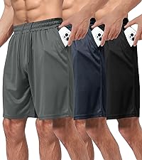 3 Pack mens shorts