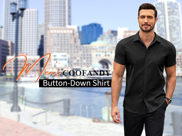 button down shirt men