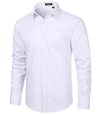 Mens White Dress Shirt