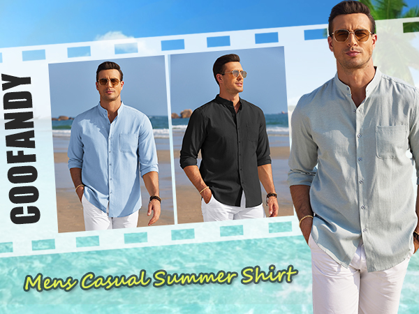 mens beach shirt