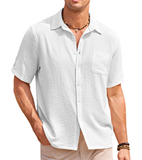 mens summer short sleeve shirts