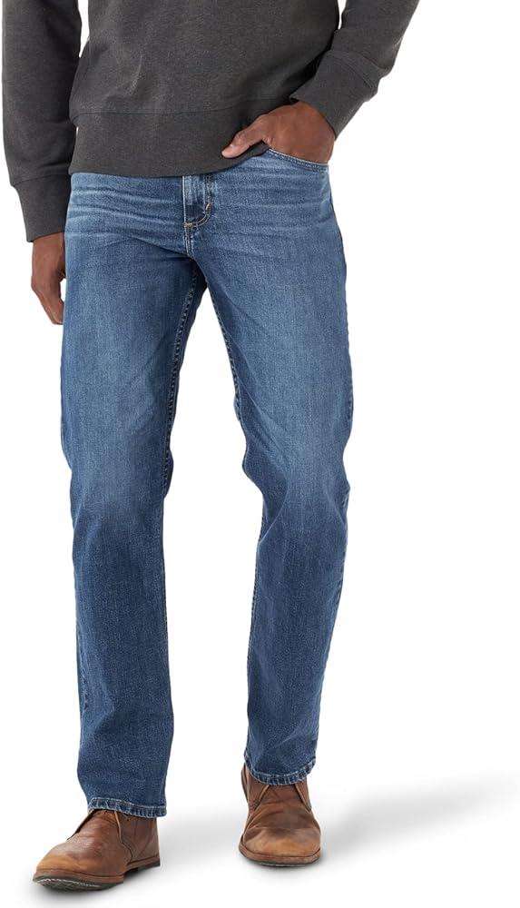 Wrangler mens Free to stretch Relaxed Fit Jean