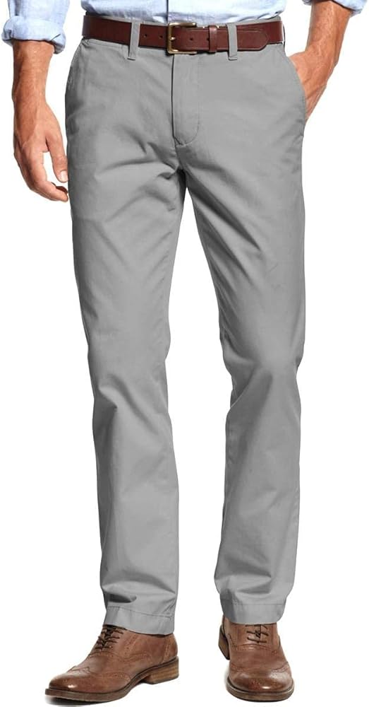 Tommy Hilfiger Men's Big & Tall Stretch Cotton Chino Pants in Classic Fit