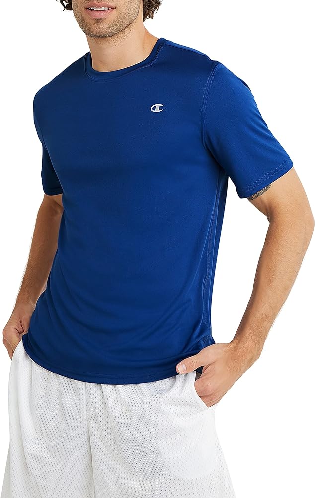 Champion Men'S Tshirt, Sport Tee, Moisture Wicking, Anti Odor, Athletic T-Shirt For Men Reg. Or Big & Tall