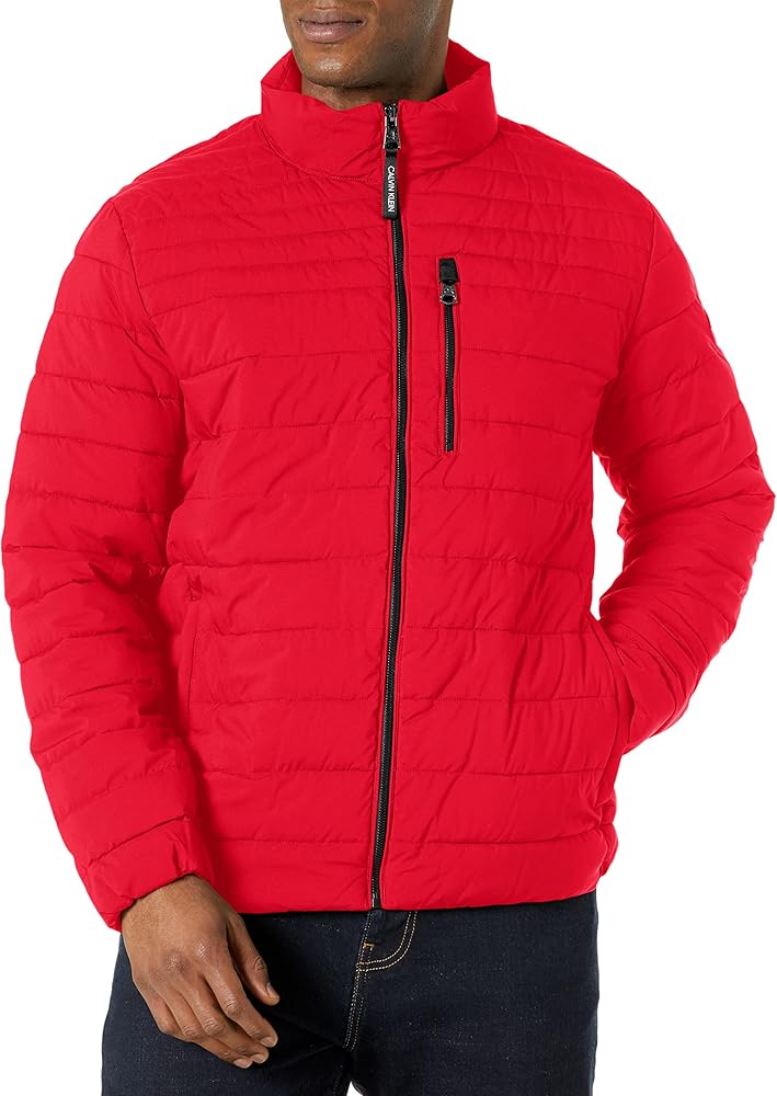 Calvin Klein Lightweight Puffer Water-Resistant Down Men’s Jacket